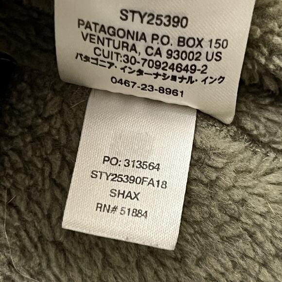 Patagonia Pullover Mens Large Green Synchilla Snap-T Fleece Zeal Optics - Picture 6 of 9